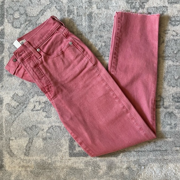 Madewell The Perfect Vintage Jean: Botanical Dye Edition in Sunset - Picture 7 of 13